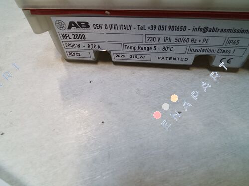HFL 2000 WATER HEATER