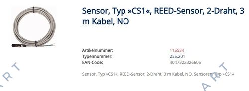 115534 235.201  Sensor