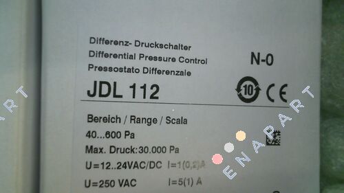 1599252 JDL-112 differential pressure switch