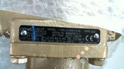 1 1/2ELCU18001-0-AA Valve nominal bore: 1 1/2" (40mm)