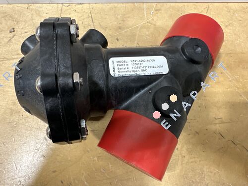 K521-X202-14000 1" Normally Open, Spring Assist Closed Composite Control Valve