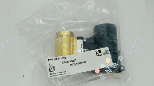 PKV-131-A11-1/2B 2/2-way coax valve, pressurized.
