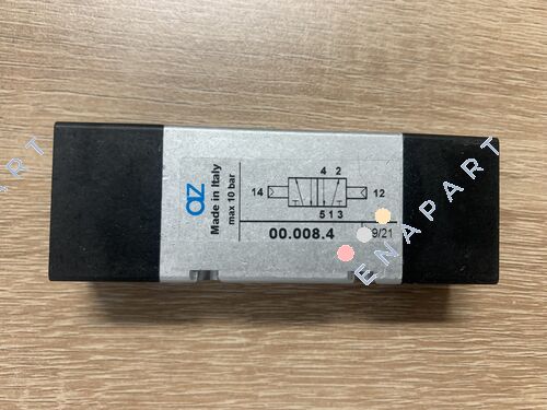 00.008.4 3/2-Way Pneumatic Valve with Tappet Actuation