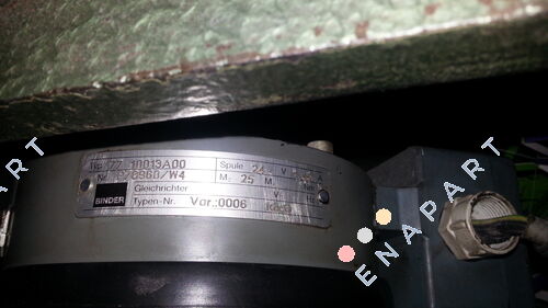 77 10013A00-0006 24VDC connector housing, microswitch