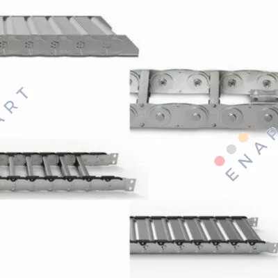 250LI035045ST Light Series Cable Chain with Inner Radius Opening Frames