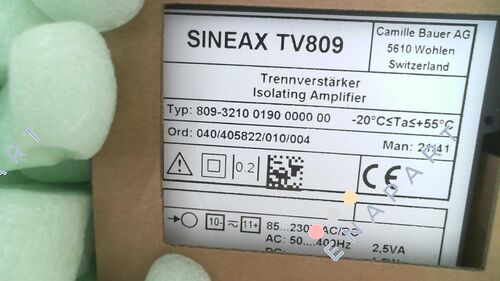 809-32100090000000 Programmable Isolating Amplifier