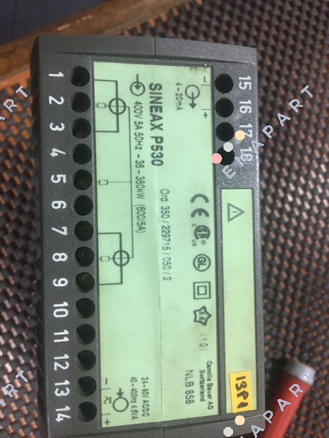 Type P 530 , order code 4229 2231 20E   transmitter for active power