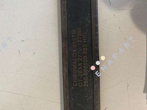OT-26XX 277V 1275W CUST P/N 149114 Tubular Heater