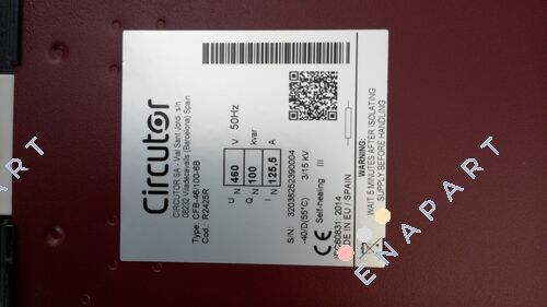 R2425R Power capacitor 3-phase
