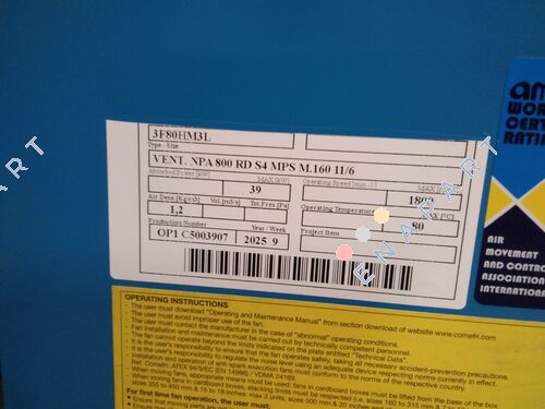 NPA 800 RD S4 Fan