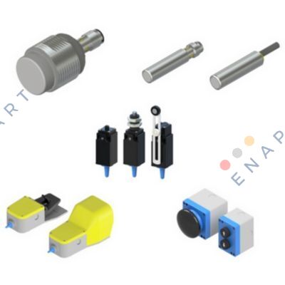 SP1K80Z11 Safety Limit Switch with Separate Actuator, Fully Turnable 360° Head, IP65, Snap Action Contacts (1NO + 1NC), Double Insulation, Positive Opening Operation