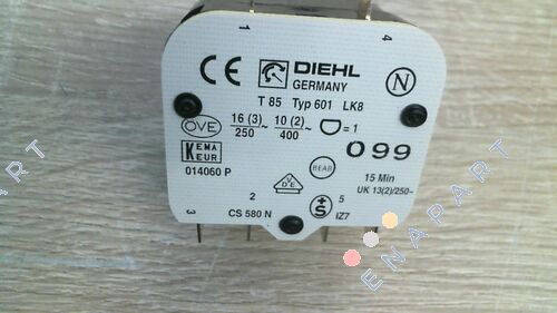 15 MIN., RASTUNG, 2 POL 26014-060 Timer