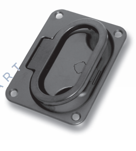 213-9001.00-00060 Hinged recessed handle