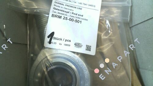 BRM 25-00-501 HIGH PERFORMANCE ROD ENDS with integrated swing ball bearing