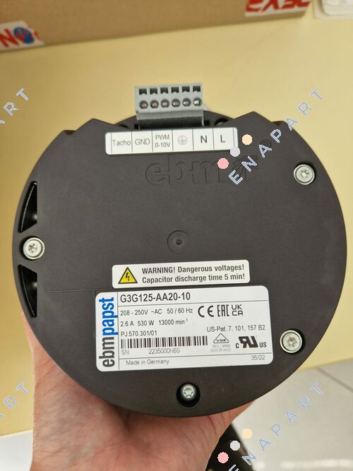 G3G125-AA20-10 High pressure blower