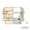 TW COUPLINGS WITH DIFFERENT THREADS