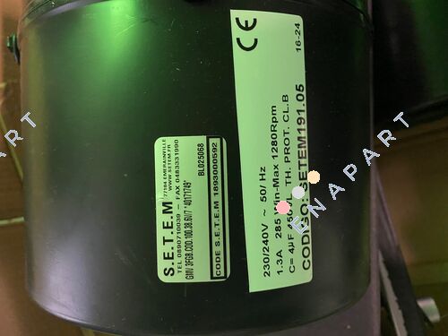 GMV 3FGB.COD.100.38.6V/7 *40171749* ventilator unit