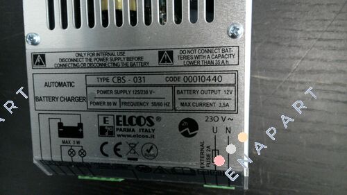 00010440 Battery charger