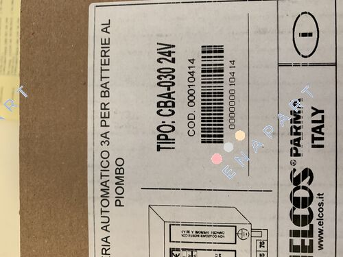 CBA-030 3A 24V (cod. 00010414) Battery charger