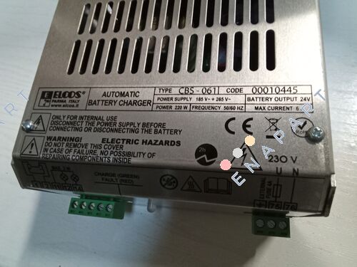 CBS-061 6A 24V AUTOMATIC BATTERY CHARGERS FOR LEAD BATTERIES