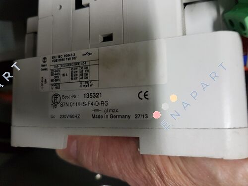 135321 ( S7N 011/HS-F45-D-RG) HAUPT-NOT-AUS-SCHALTER