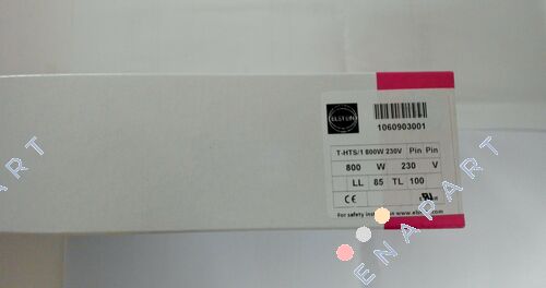 1060903001 / T-HTS/1 800W 230V Ceramic infrared panel heater