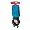 Knife-gate valves
