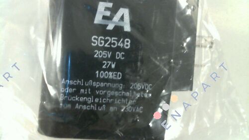 SG2548 coil, 205VDC, 27 watts