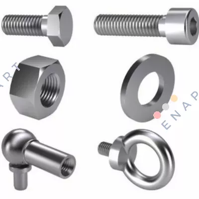 01200160090 (pack x25) Hexagon head bolt ISO 4014 Steel Zinc plated 8.8 M16X90