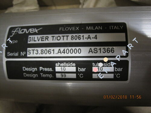 002014 / T-OTT-8061-A-4 heat exchangers