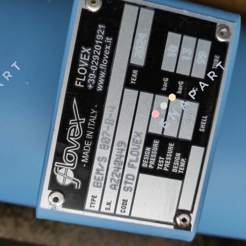 112043 / BEM-S-807-B-4 HPS25 heat exchanger