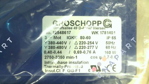 IGKU 80-60 Gear Motor