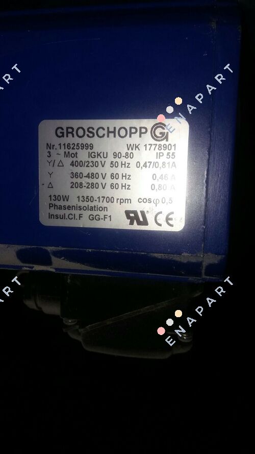 IGKU 90-80  AC Asynchronous Gear Motor