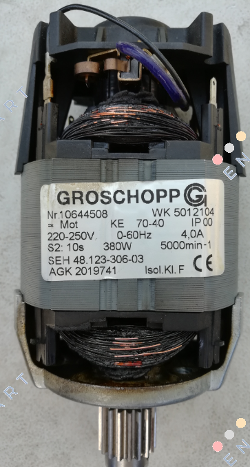 KE 70-40 COMMUTATOR BUILT-IN MOTOR