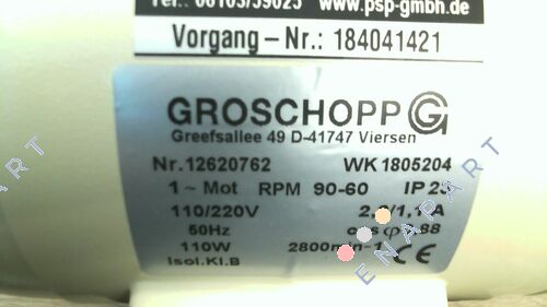 VE31-D-L-25-S i= 10:1, WK 1805204 Repulsion gear motor