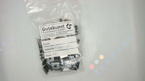 C130-18L Rounded spring clip