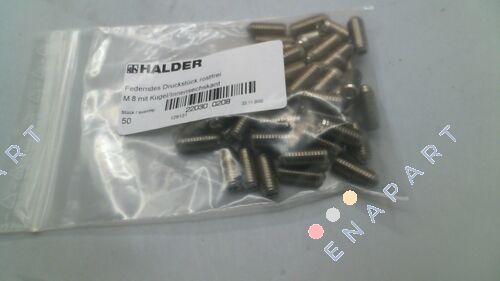 22030.0208 Spring Plunger with ball and internal hexagon