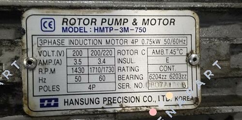 HMTP-3M-750-212HAVB Gear Pump