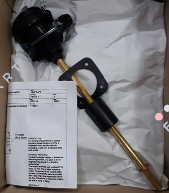 HMFB-VT, V=300mm Liquid level and temperature switch