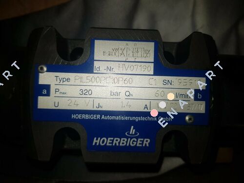 PIL500PC10P60 Prop. Directional control valve
