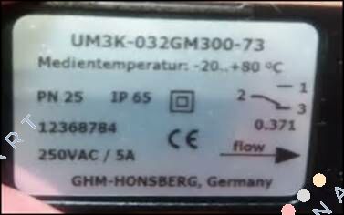 UM3K-032GM300-73 Flow Switch
