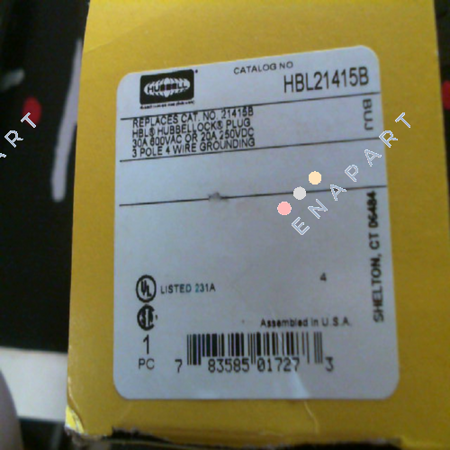 HBL21415B Plug