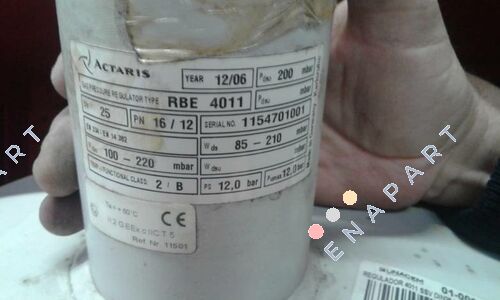 RB 4011 SSV 8611 DN 25 PN19/ANSI 150 regulator