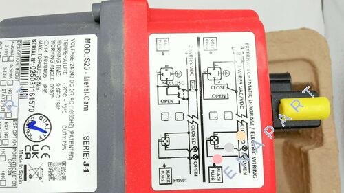 Typ J4 S20 Metal Cam Electric drive