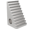 Coarse Pitch Aluminum Adjustable Step Blocks