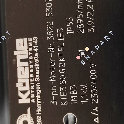KTE3 80 G 2 KT FL IE3 three-phase K motor