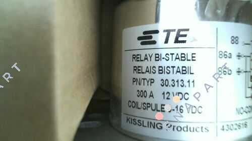 30.313.11 bi-stable relay