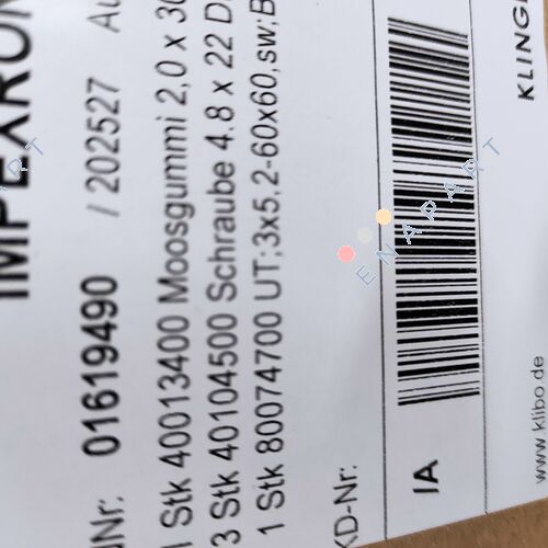01619490 motor protection switch