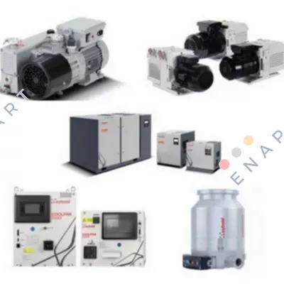 11266 / TRIVAC D 16 B two stage rotary vane pump