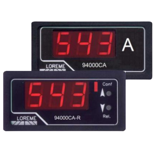 Panel meter for AC and DC electrical networks
